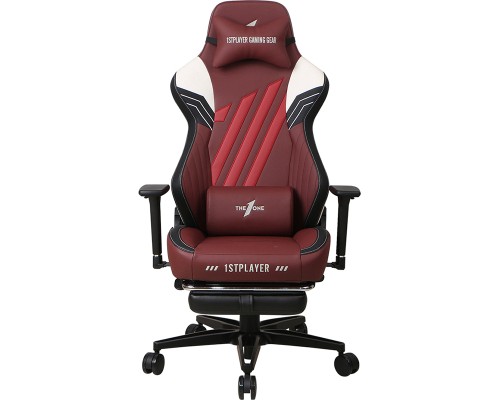 Крісло ігрове 1stPlayer Duke Black-White-Red (Duke BlackWhiteRed)