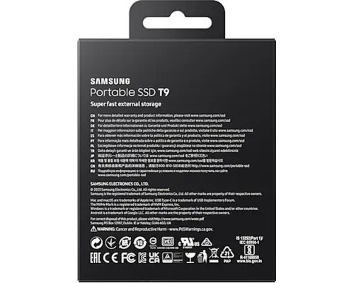Накопичувач SSD USB 3.2 2TB T9 Samsung (MU-PG2T0B/EU)