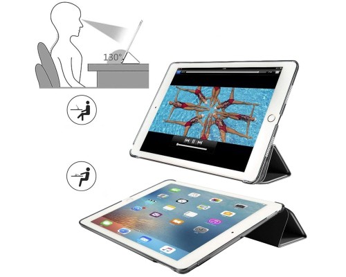 Чохол до планшета BeCover Tri Fold Hard Apple iPad 9.7 2017/2018 A1822/A1823/A1893/A19 (706863)