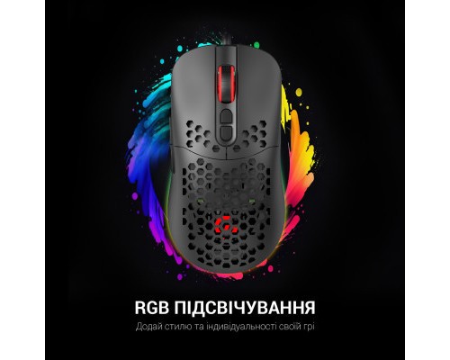 Мишка GamePro GM395 RGB USB Black (GM395)