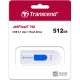 USB флеш накопичувач Transcend 512GB JetFlash 790 White USB 3.1 (TS512GJF790W)