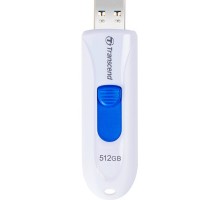 USB флеш накопичувач Transcend 512GB JetFlash 790 White USB 3.1 (TS512GJF790W)