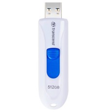USB флеш накопичувач Transcend 512GB JetFlash 790 White USB 3.1 (TS512GJF790W)