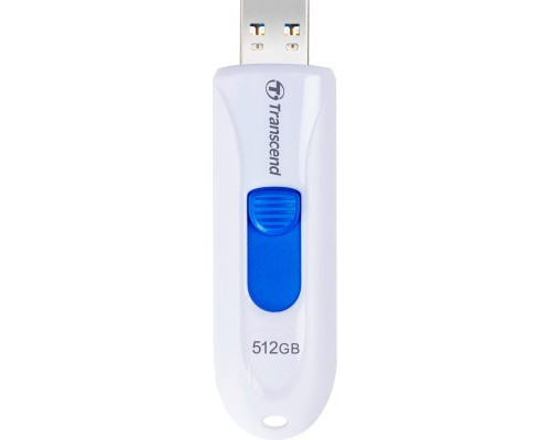 USB флеш накопичувач Transcend 512GB JetFlash 790 White USB 3.1 (TS512GJF790W)