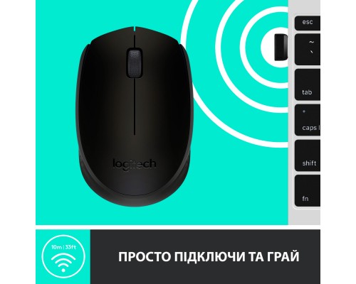 Мишка Logitech M171 Black (910-004424)
