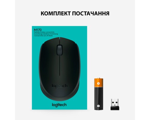 Мишка Logitech M171 Black (910-004424)