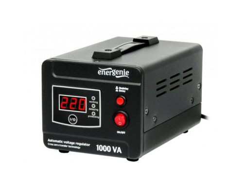 Стабілізатор EnerGenie EG-AVR-D1000-01, 600Вт (EG-AVR-D1000-01)