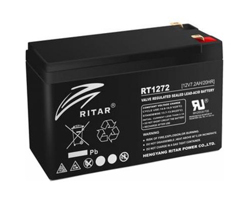 Батарея до ДБЖ Ritar AGM RT1272B, 12V-7.2Ah (RT1272B)