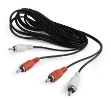 Кабель мультимедійний 2RCA to 2RCA 1.8m Cablexpert (CCA-2R2R-6)