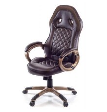 Крісло ігрове Аклас Блиц PL TILT Коричневое (07262)