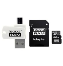 Карта пам'яті Goodram 64GB microSDXC class 10 UHS-I (M1A4-0640R12)