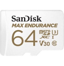 Карта пам'яті SanDisk 64GB microSDXC class 10 UHS-I U3 Max Endurance (SDSQQVR-064G-GN6IA)