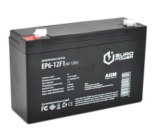 Батарея до ДБЖ Europower 6В 12Ач (EP6-12F1)