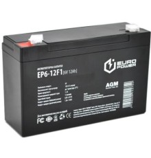 Батарея до ДБЖ Europower 6В 12Ач (EP6-12F1)
