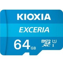 Карта пам'яті Kioxia 64GB microSDXC class 10 UHS-I Exceria (LMEX1L064GG2)