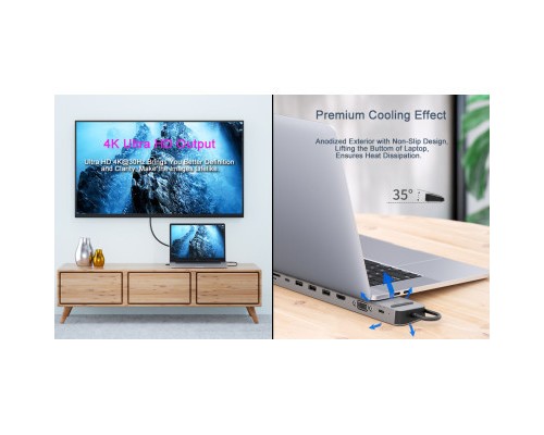 Концентратор REAL-EL CQ-1000, space grey (EL123110005)