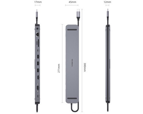 Концентратор REAL-EL CQ-1000, space grey (EL123110005)