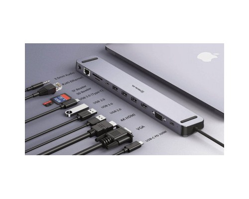 Концентратор REAL-EL CQ-1000, space grey (EL123110005)