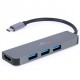 Концентратор Cablexpert USB-C 2-in-1 (A-CM-COMBO2-01)