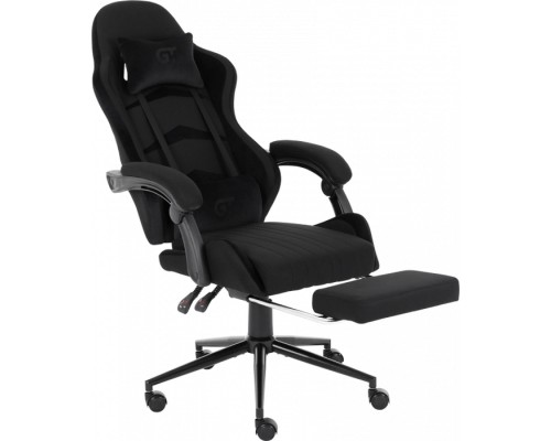 Крісло ігрове GT Racer X-2324 Black Suede (X-2324 Fabric Black Suede)
