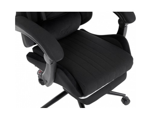 Крісло ігрове GT Racer X-2324 Black Suede (X-2324 Fabric Black Suede)