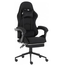 Крісло ігрове GT Racer X-2324 Black Suede (X-2324 Fabric Black Suede)