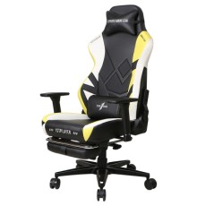 Крісло ігрове 1stPlayer Duke Black-White-Yellow (Duke BlackWhiteYellow)