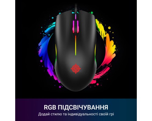 Мишка GamePro GM117 USB Black (GM117)