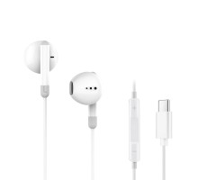 Навушники Ergo VM-730 Type-C Earphones White (VM-730W)