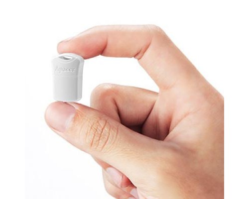 USB флеш накопичувач Apacer 32GB AH116 White USB 2.0 (AP32GAH116W-1)