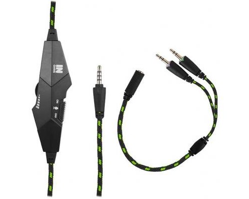 Навушники Gemix N20 Black-Green Gaming