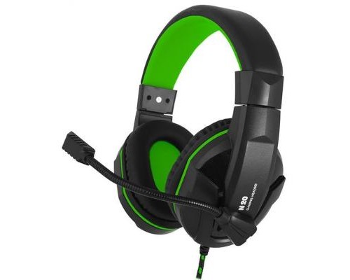 Навушники Gemix N20 Black-Green Gaming