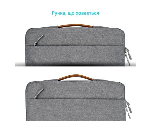 Чохол до ноутбука Grand-X 15'' SLX Grey (SLX-15G)
