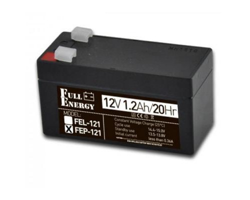 Батарея до ДБЖ Full Energy 12В 1,2Ач (FEP-121)