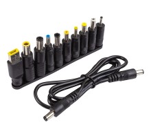 Кабель живлення PowerPlant для PB930548 30000mAh DC 12-19V комплект перехідників 10 шт (PB931118)