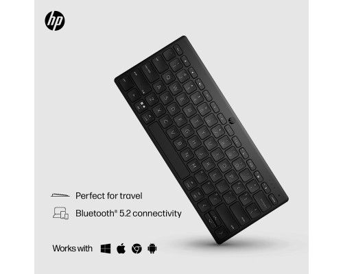 Клавіатура HP 350 Compact Multi-Device Bluetooth UA Black (692S8AA)