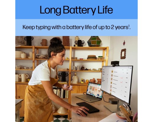 Клавіатура HP 350 Compact Multi-Device Bluetooth UA Black (692S8AA)