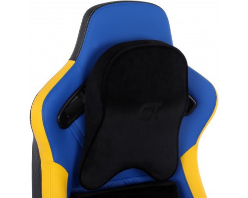 Крісло ігрове GT Racer X-0724 Blue/Yellow