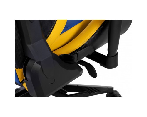 Крісло ігрове GT Racer X-0724 Blue/Yellow