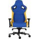 Крісло ігрове GT Racer X-0724 Blue/Yellow
