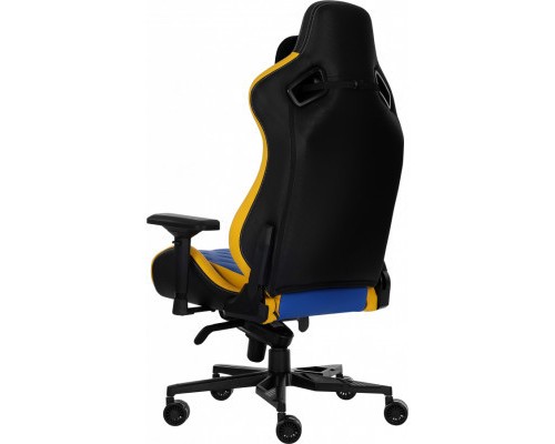 Крісло ігрове GT Racer X-0724 Blue/Yellow