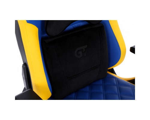 Крісло ігрове GT Racer X-0724 Blue/Yellow