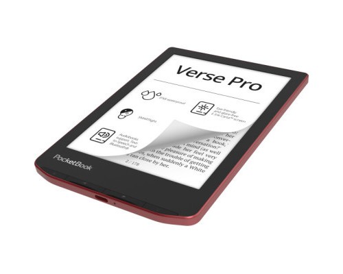 Електронна книга Pocketbook 634 Verse Pro, Passion Red (PB634-3-CIS)