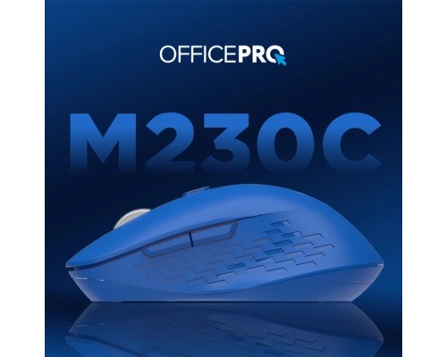 Мишка OfficePro M230C Silent Click Wireless/Bluetooth Blue (M230С)