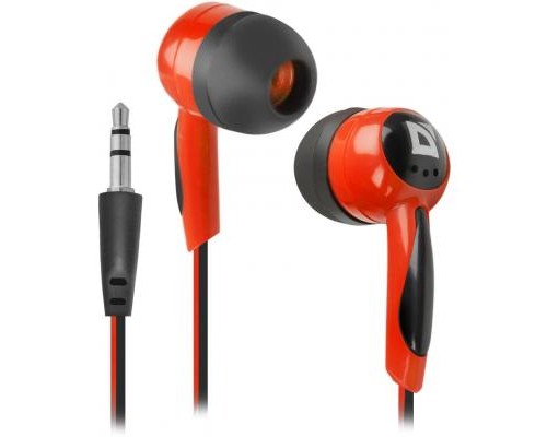 Навушники Defender Basic 604 Black-Red (63605)