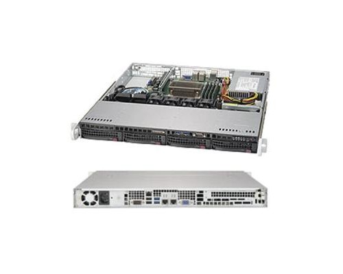 Серверна платформа Supermicro CSE-813MFTQC-350CB2