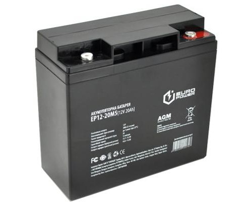 Батарея до ДБЖ Europower 12В 20Ач (EP12-20M5)