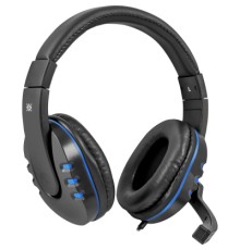Навушники Defender Warhead G-160 Black-Blue (64118)