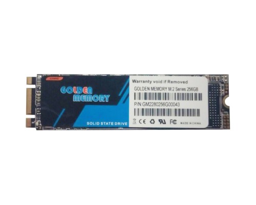 Накопичувач SSD M.2 2280 256GB Golden Memory (GMM2256)