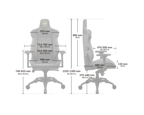 Крісло ігрове Cougar Armor EVO Royal